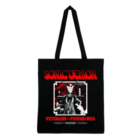 Sonic Demon - Psychic War Altar Tote Bag - Black