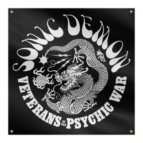 Sonic Demon - Psychic War Dragon Black Flag