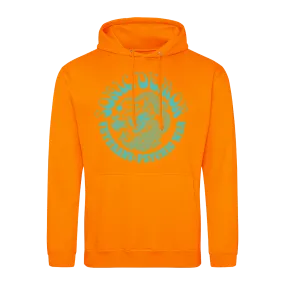 Sonic Demon - Psychic War Dragon Pullover Hoodie - Orange