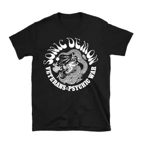 Sonic Demon - Psychic War Dragon T-Shirt - Black