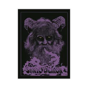 Sonic Demon - Smoking Beast Print - Unframed