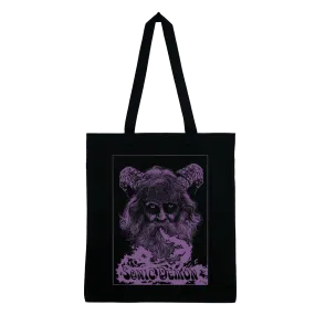 Sonic Demon - Smoking Beast Tote Bag - Black