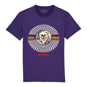 Sonic Demon - Vendetta Album Cover T-Shirt - Purple