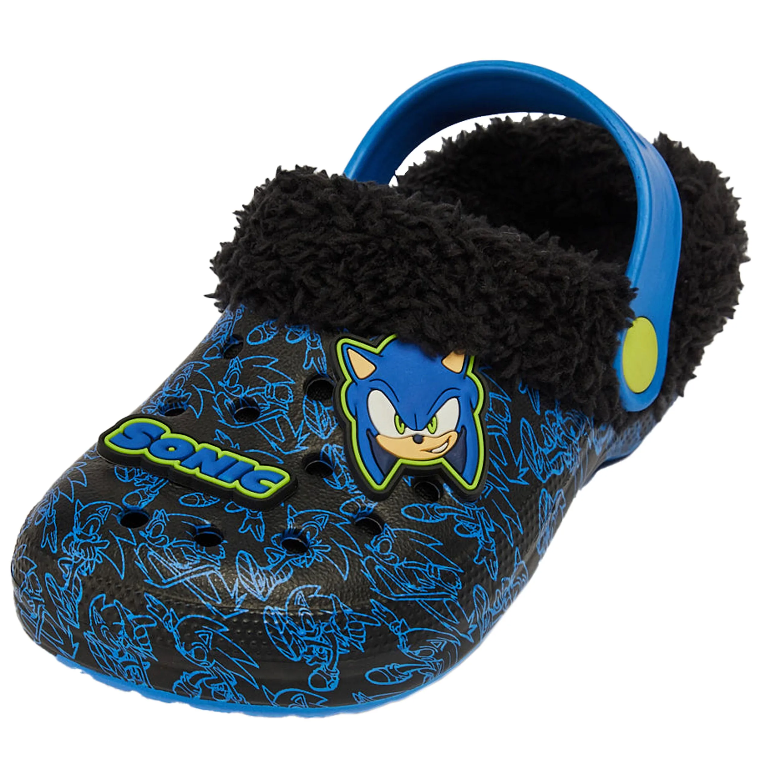 Sonic Fur Clogs