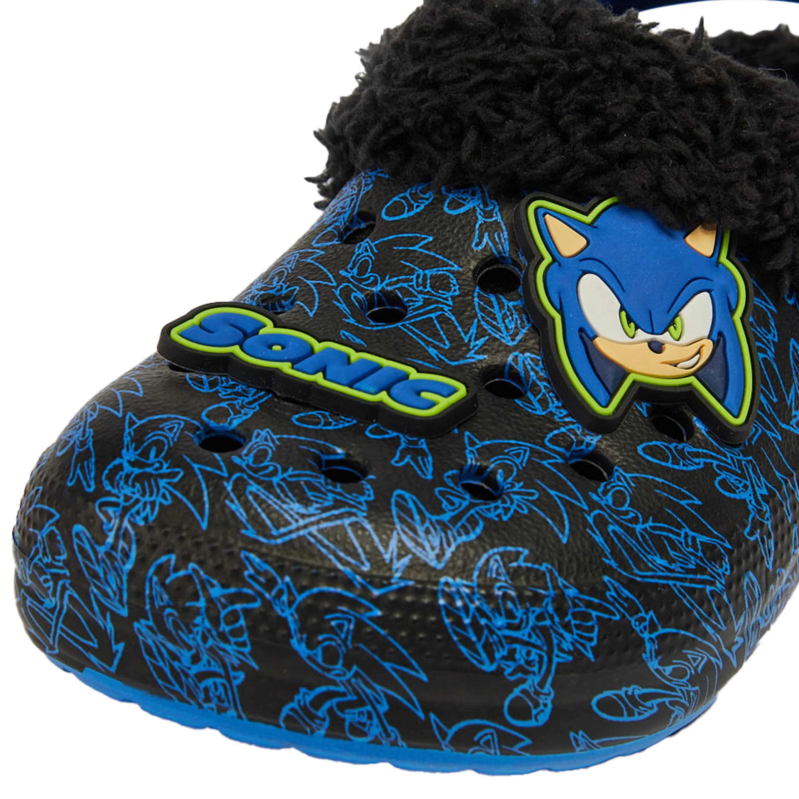 Sonic Fur Clogs