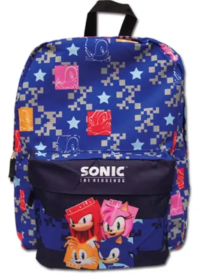 Sonic Hedgehog - Pattern Backpack Bag