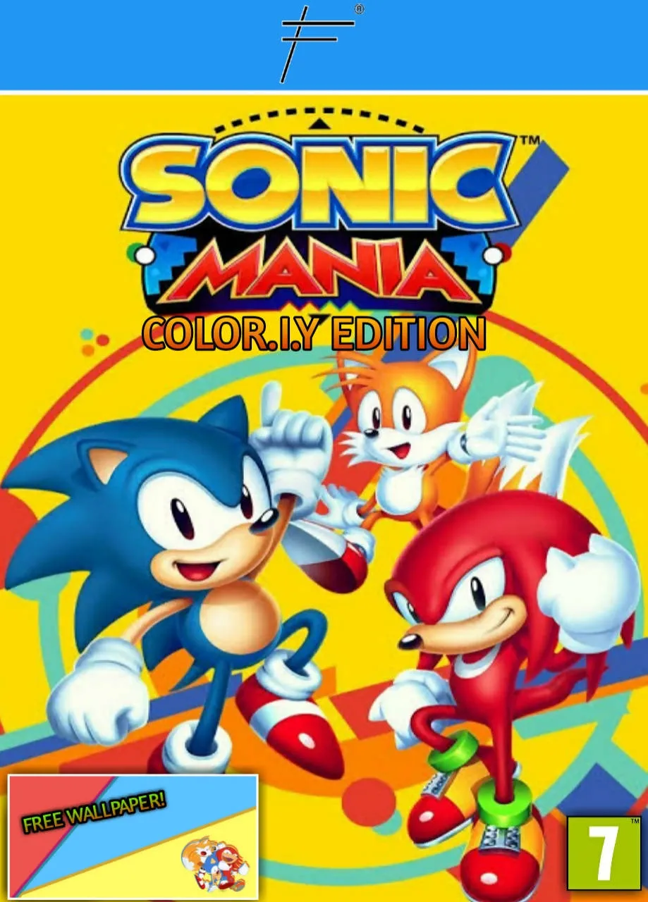 Sonic Mania - Color It Yourself Edition | PCG Float™