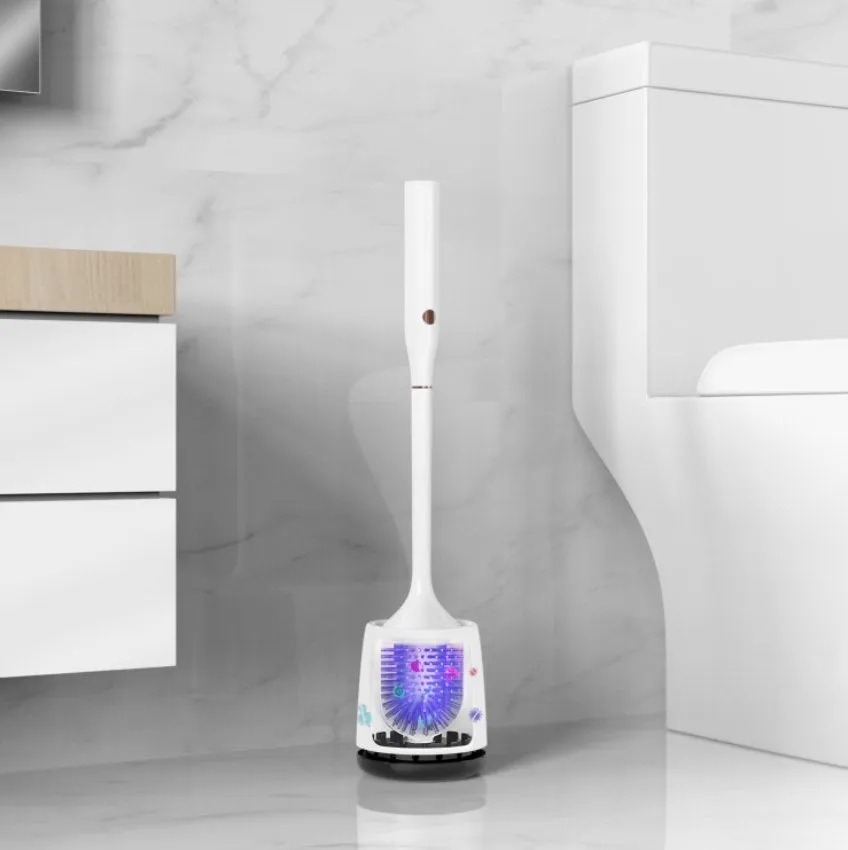 Sonic Power Electric Toilet Brush with Disinfecting UV Light