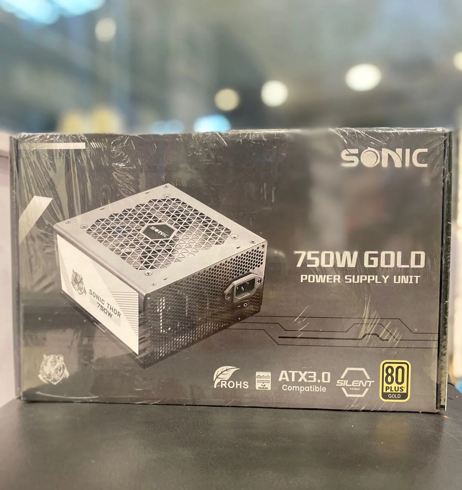 Sonic Power Supply E750 750 Watt 80  Gold Full Modular