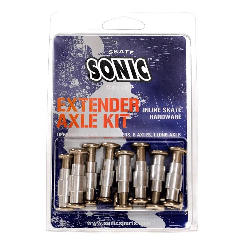 Sonic ROUND Universal Extender 6mm Round Inline Axle Kit - Set of Axles