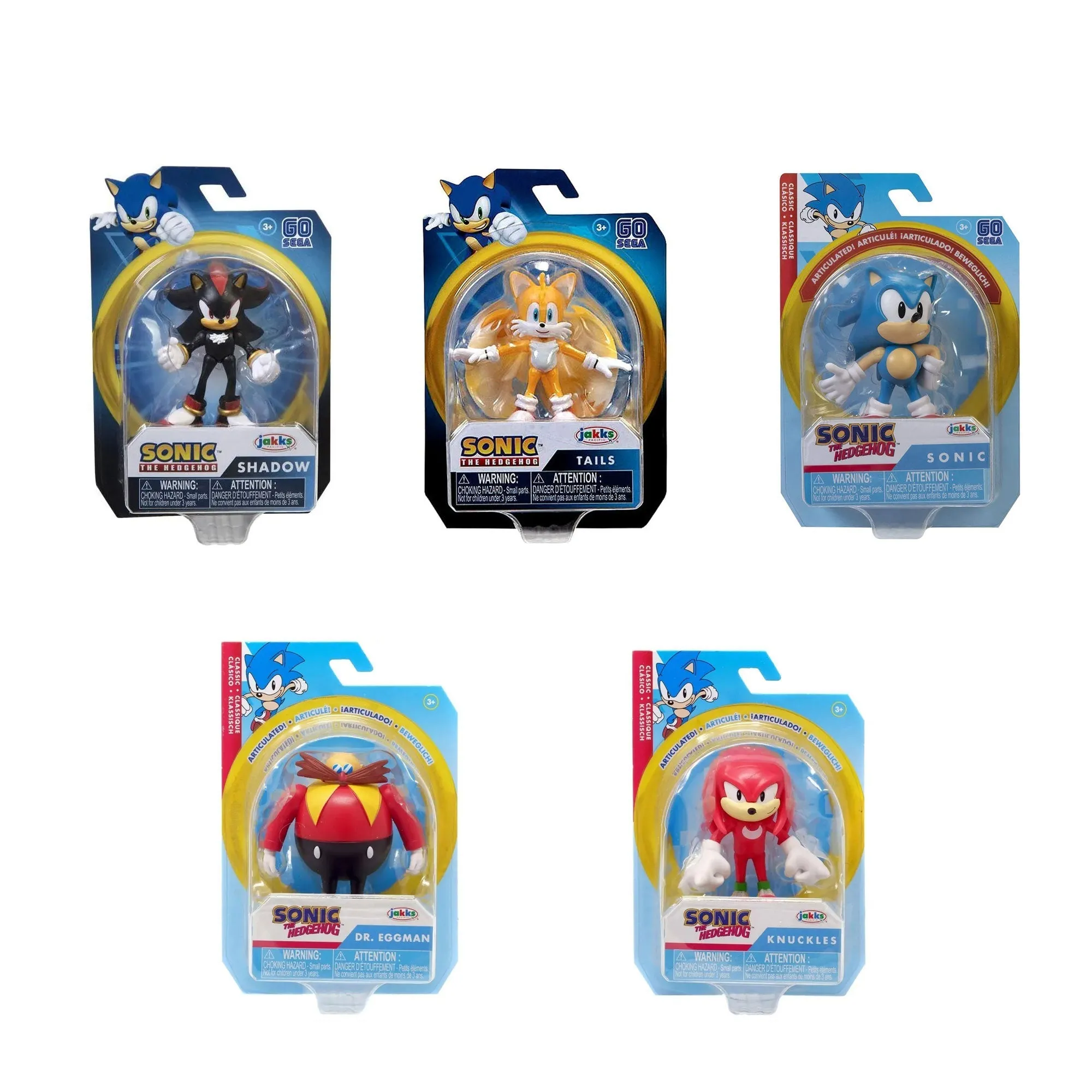 Sonic Single Figure, 2,5 Inches, Assortment, 1 Count