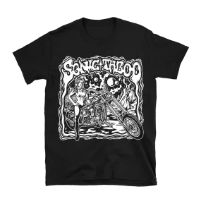 Sonic Taboo - Album (White) T-Shirt - Black