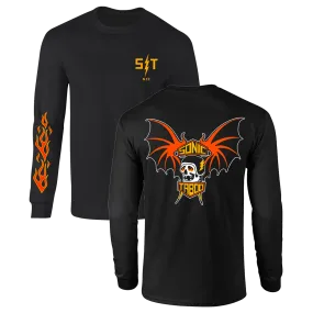 Sonic Taboo - Batwings Logo Longsleeve - Black