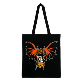 Sonic Taboo - Batwings Logo Tote Bag - Black