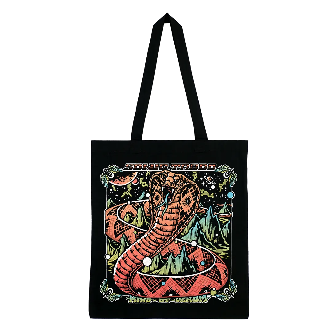 Sonic Taboo - Kind of Venom Tote Bag - Black