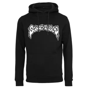 Sonic Taboo - Logo (White) Pullover Hoodie - Black