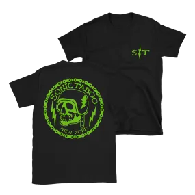 Sonic Taboo - Skull Logo (Misfits) T-Shirt - Black