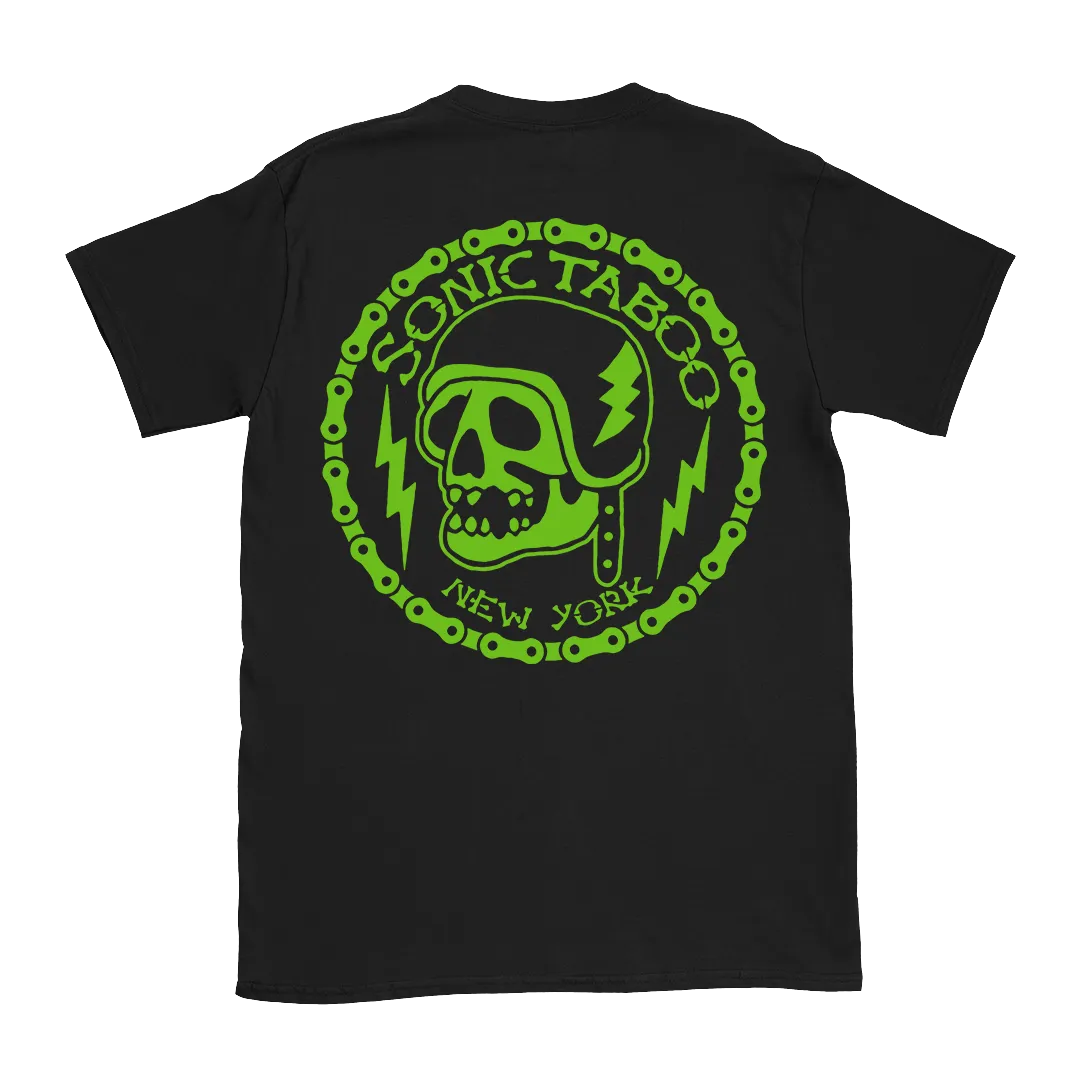 Sonic Taboo - Skull Logo (Misfits) T-Shirt - Black