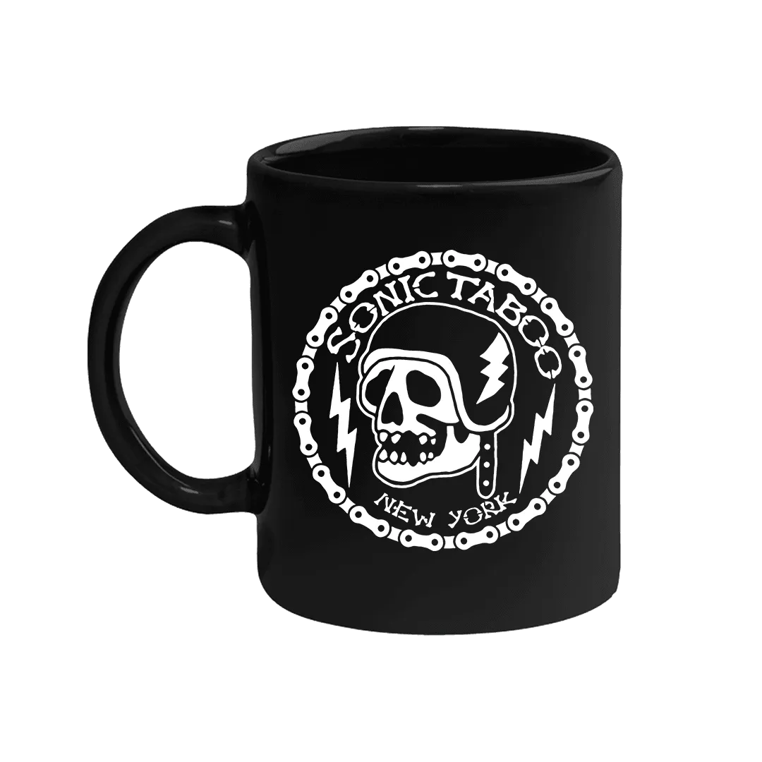 Sonic Taboo - Skull Logo Mug - Black