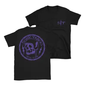 Sonic Taboo - Skull Logo (Sabbath) T-Shirt - Black