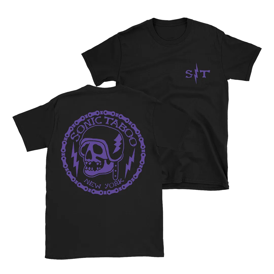 Sonic Taboo - Skull Logo (Sabbath) T-Shirt - Black