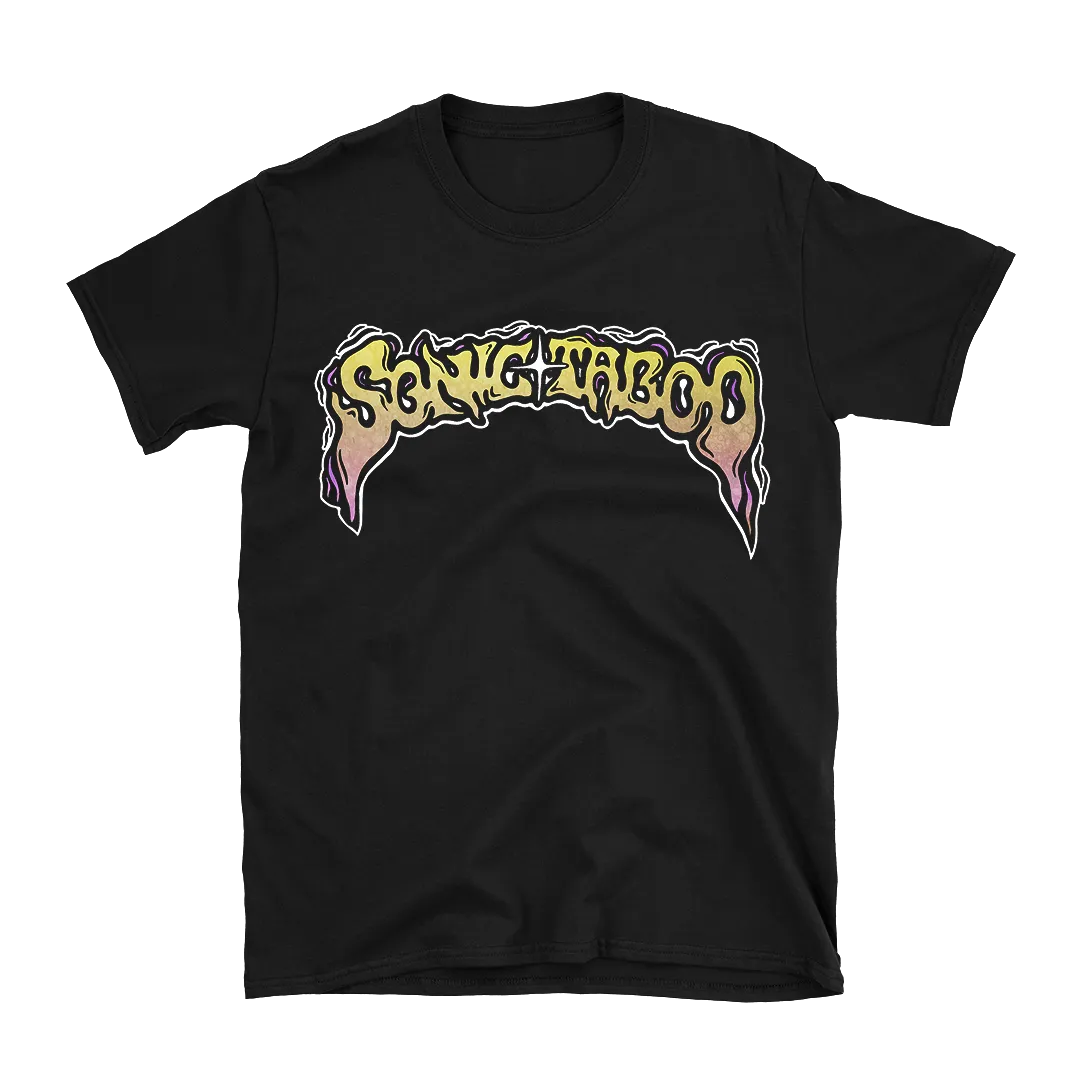 Sonic Taboo - Sonic Taboo Logo (Colour) T-Shirt - Black