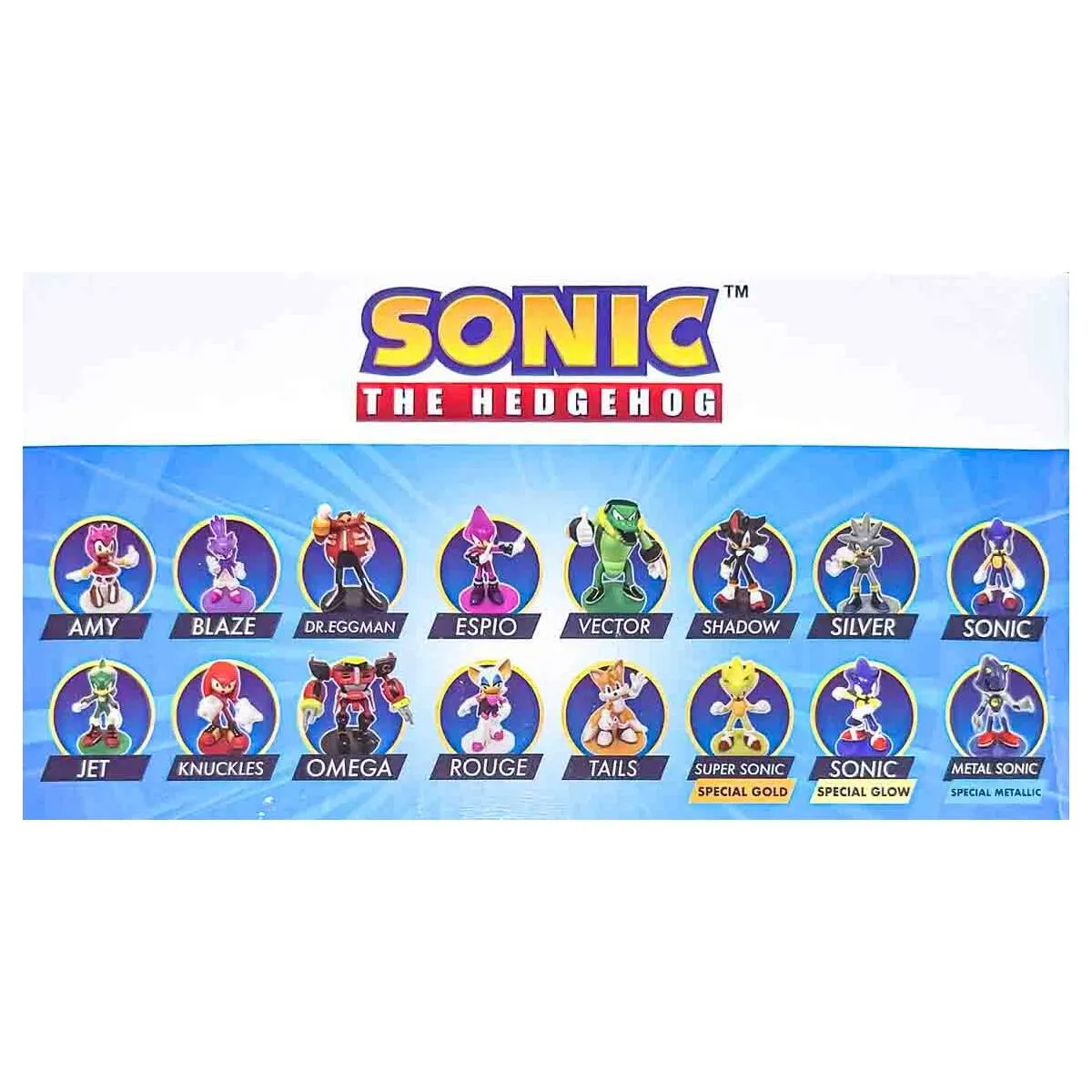 Sonic the Hedgehog 3D Figurines Collection Series 1 Blind Bag