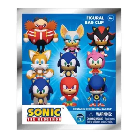 Sonic The Hedgehog - 3D Foam Bag Clips Blind Bag