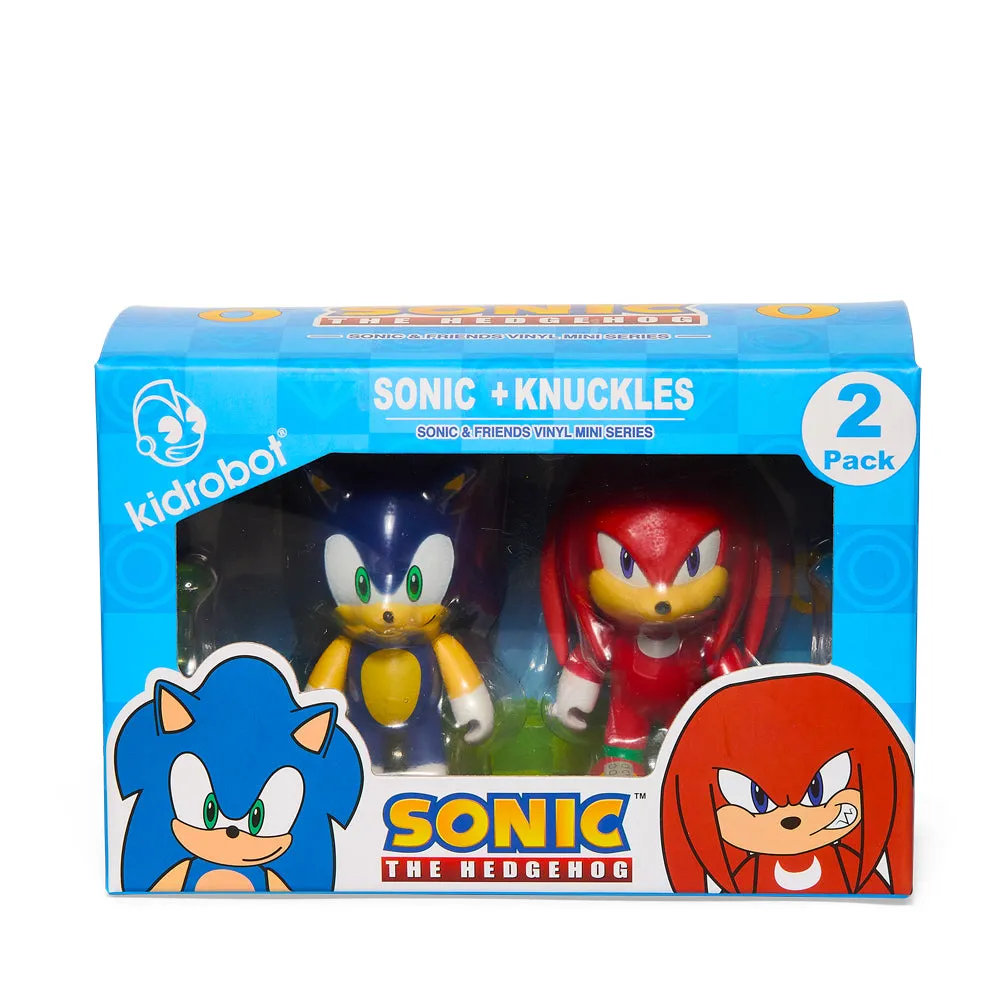 Sonic the Hedgehog 3" Vinyl Figure Sonic and Knuckles 2-Pack