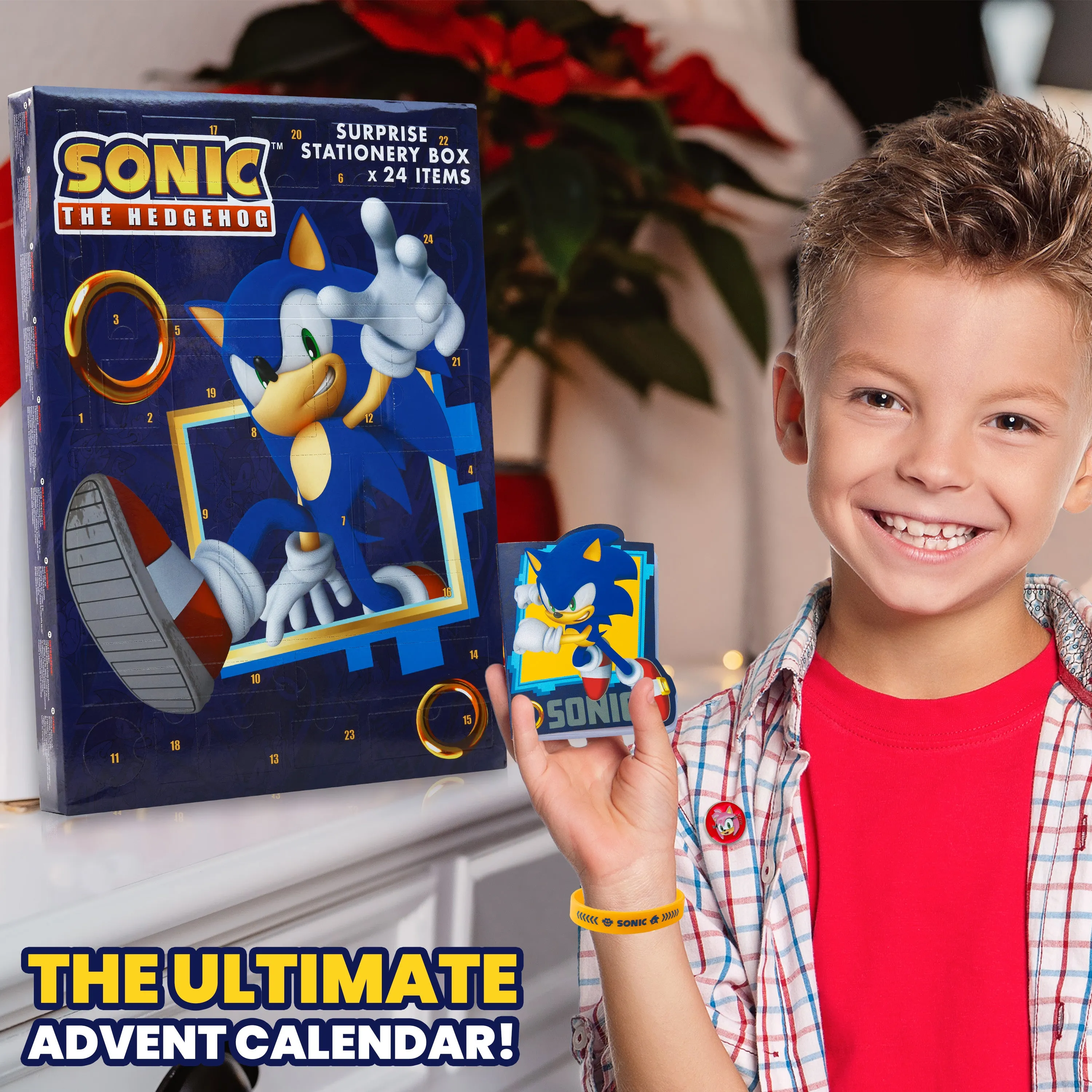 Sonic The Hedgehog Advent Calendar 2025 for Kids and Teenagers