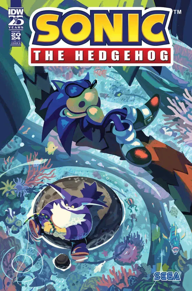 Sonic The Hedgehog: Annual 2024 Variant B (Fourdraine)