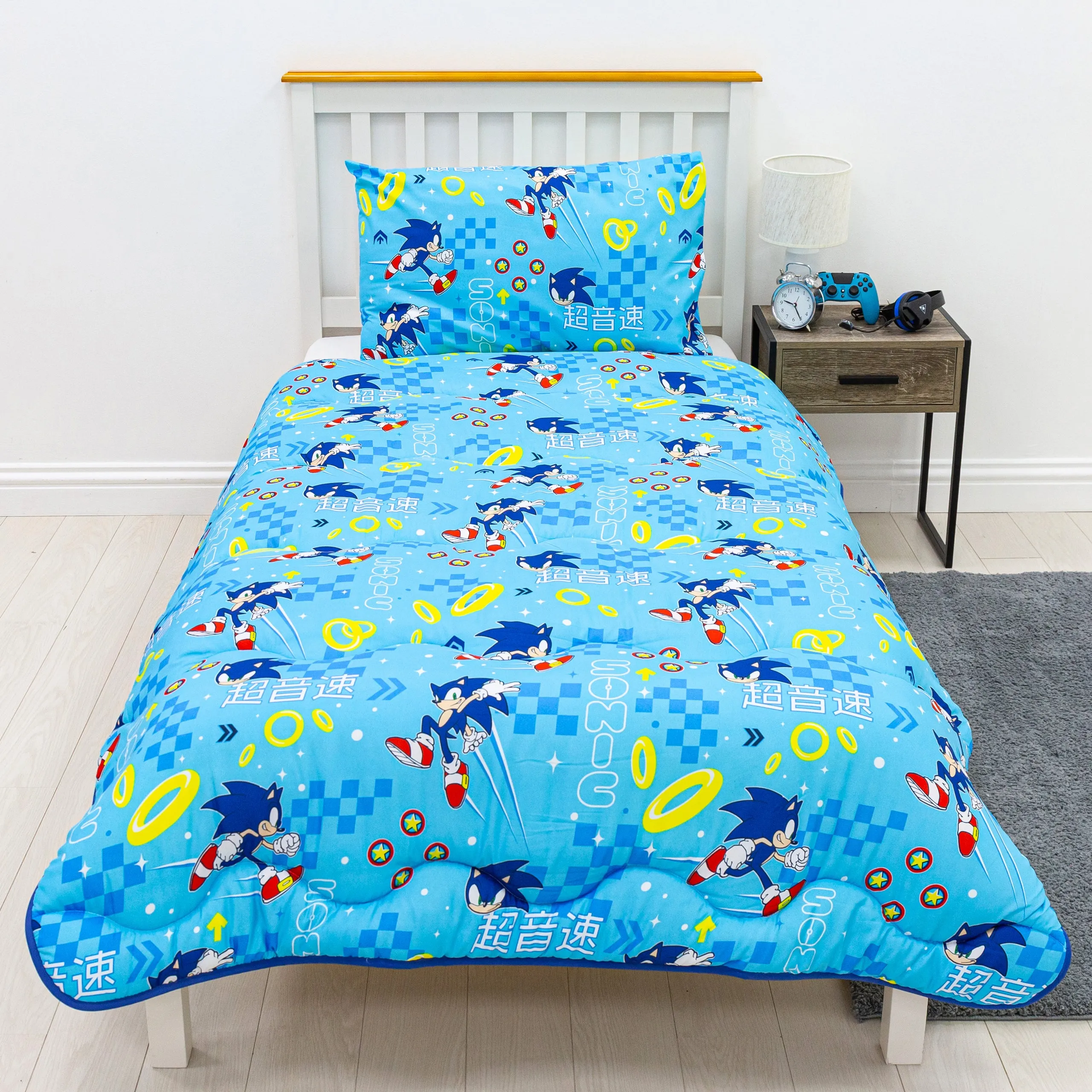 Sonic The Hedgehog Bedding Coverless Single Duvet Set