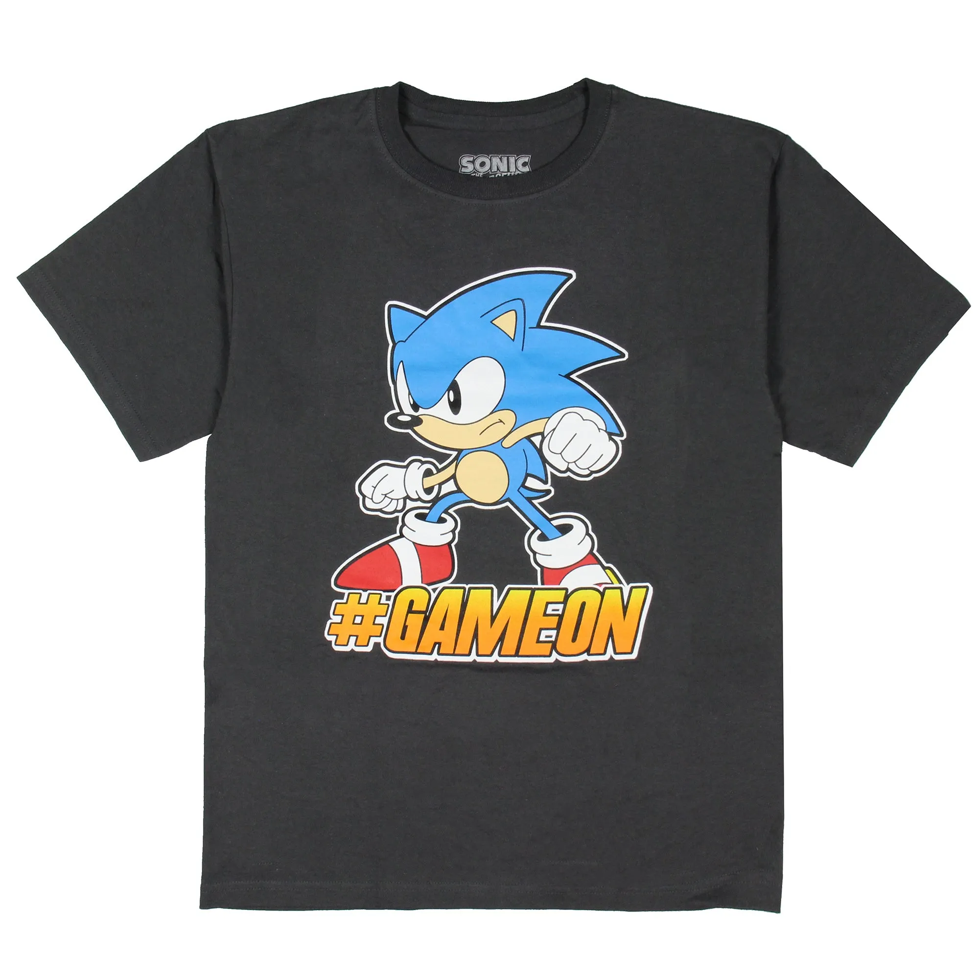 Sonic The Hedgehog Big Boys' #GameOn Challenge Sonic Character T-Shirt