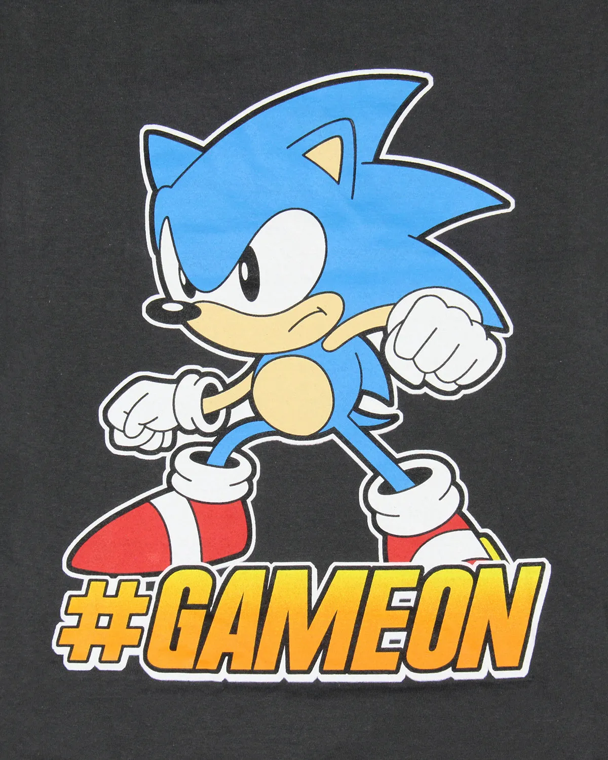 Sonic The Hedgehog Big Boys' #GameOn Challenge Sonic Character T-Shirt