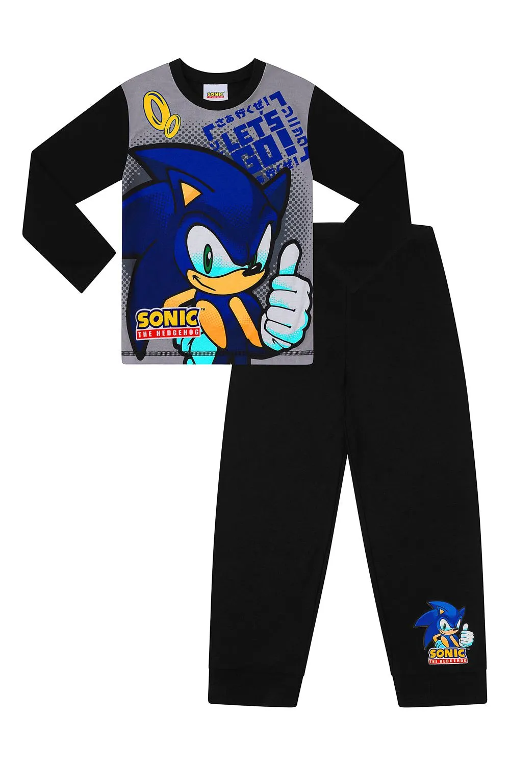 Sonic The Hedgehog Long Let's Go  Pyjamas