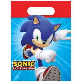 Sonic The Hedgehog Paper Party Bags - Pack of 4