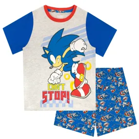 Sonic The Hedgehog Short Pyjamas