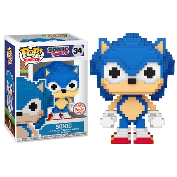 Sonic The Hedgehog - Sonic 8-Bit US Exclusive Pop! Vinyl