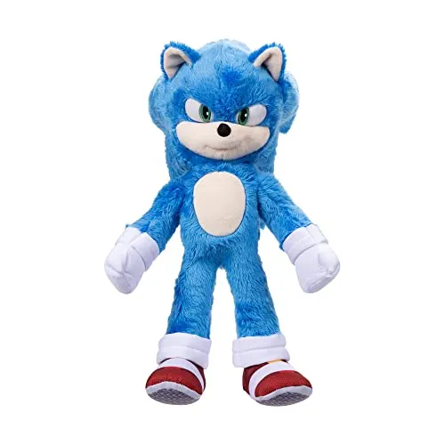 Sonic The Hedgehog Sonic Movie 13" Plush 5.6 x 5.4 x 14 inches