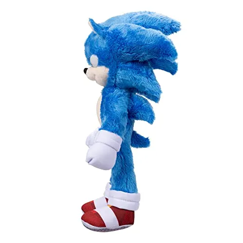 Sonic The Hedgehog Sonic Movie 13" Plush 5.6 x 5.4 x 14 inches