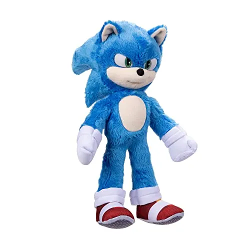 Sonic The Hedgehog Sonic Movie 13" Plush 5.6 x 5.4 x 14 inches