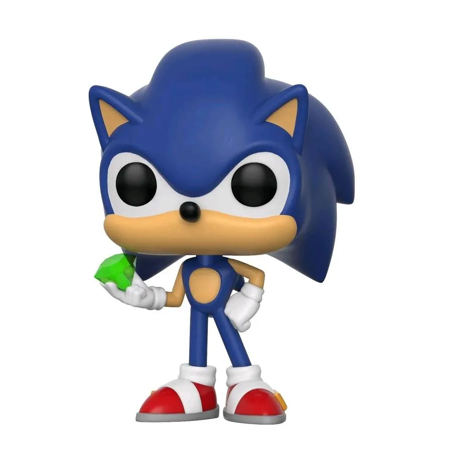 Sonic the Hedgehog - Sonic with Emerald Pop! Vinyl Figure