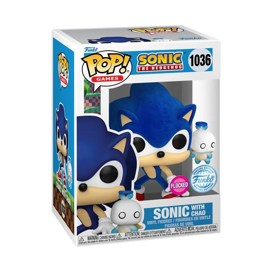 Sonic the Hedgehog - Sonic with Hero Chau FL Pop! Vinyl 1036