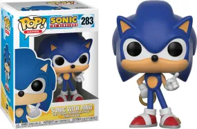 Sonic the Hedgehog - Sonic with Ring Pop! Vinyl Figure