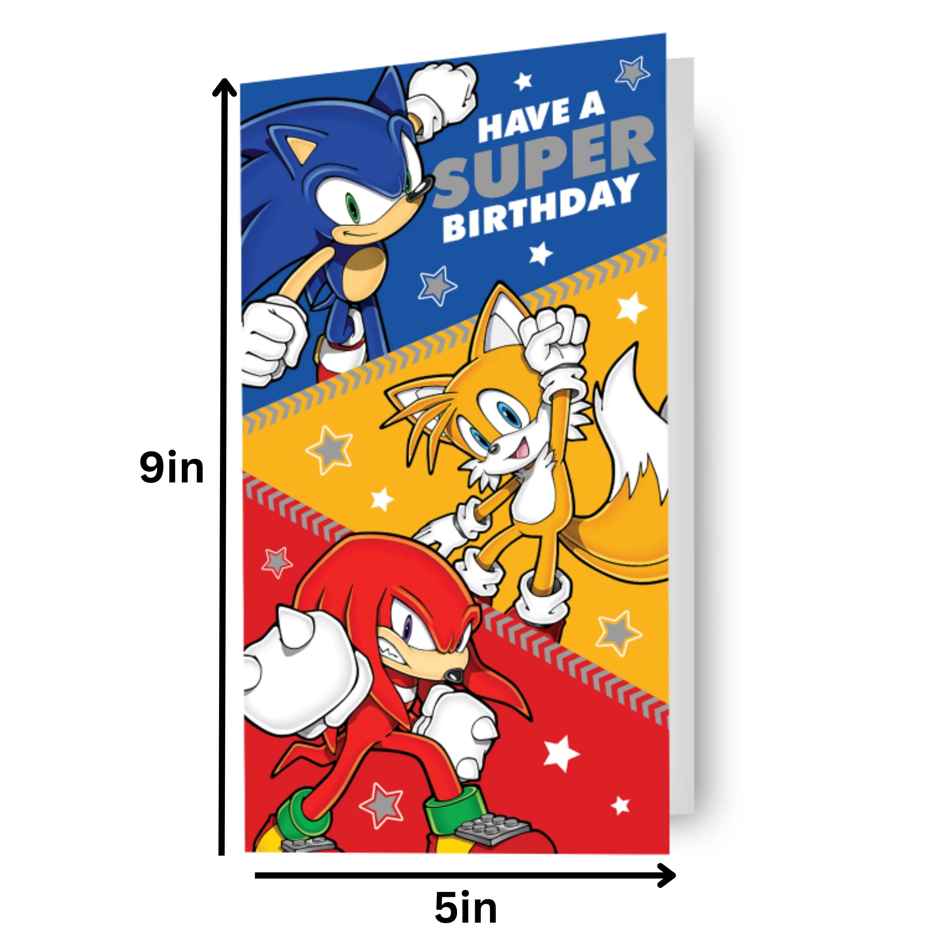 Sonic the Hedgehog 'Super Birthday' Card