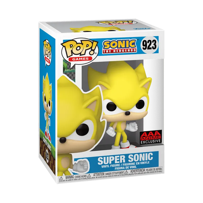 Sonic The Hedgehog Super Sonic AAA Anime Exclusive