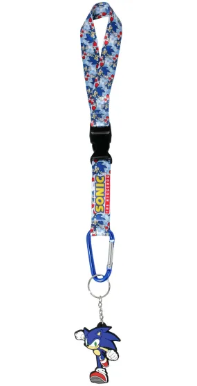 Sonic The Hedgehog Wrist Lanyard Hand Or Wrist Key Lanyard Strap