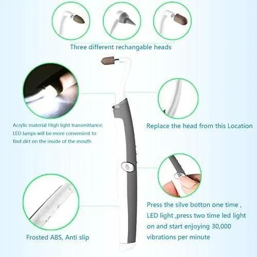 Sonic Tooth Stain Eraser With Plaque Remover