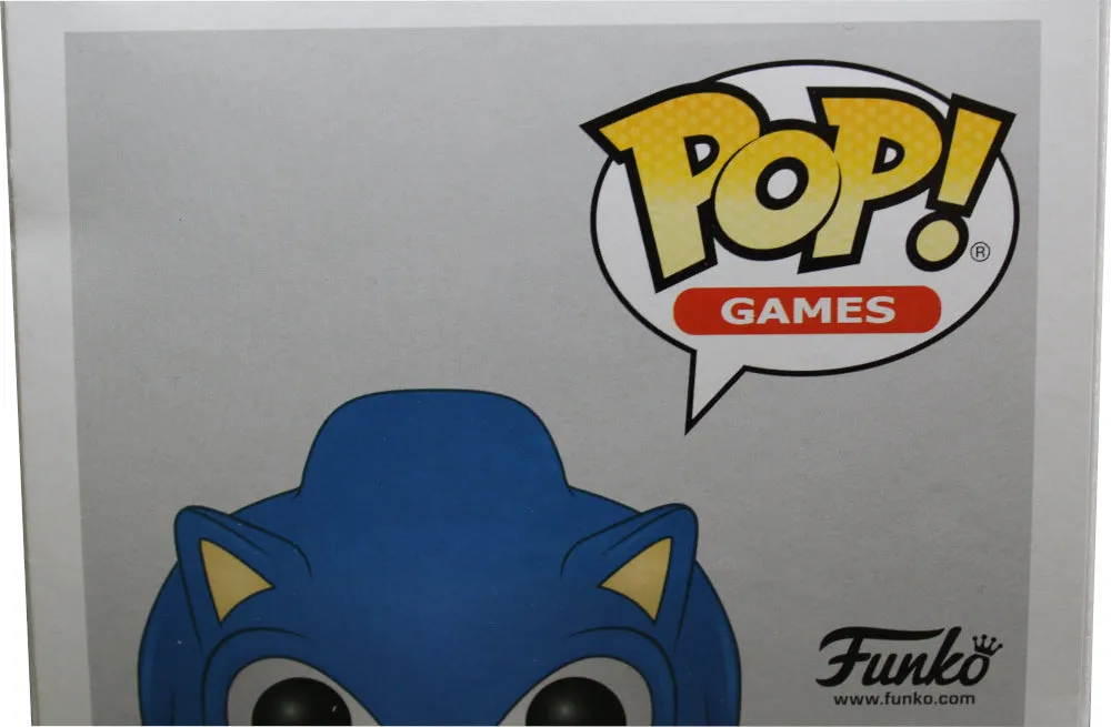 Sonic with Ring #283 – Sonic The Hedgehog Funko Pop! Games [Gitd Toys R Us Exclusive] [Minor Box Damage]