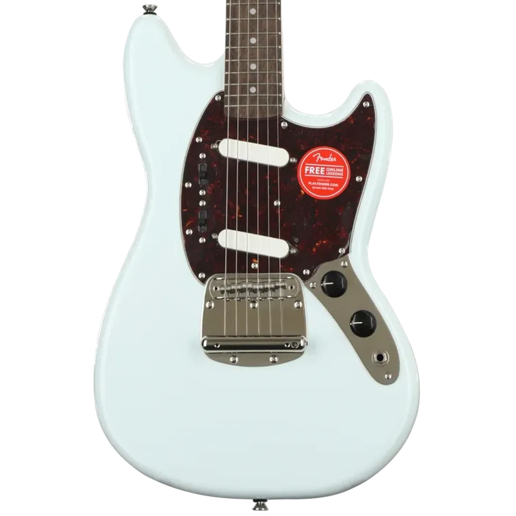 Squier Classic Vibe '60s Mustang Electric Guitar - Sonic Blue